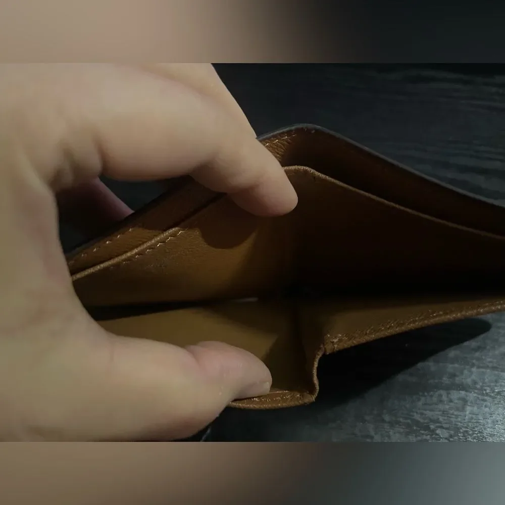 Brown Monogram Wallet / Card Holder for